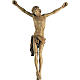 Body of Christ in painted wood 70cm s1