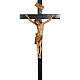 Crocifisso cm 55 in legno dipinto s1