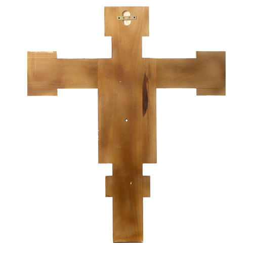 Crucifix Cimabue en bois peint 4