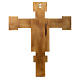 Crocifisso Cimabue in legno dipinto s4