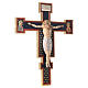 Krucyfiks Cimabue z drewna malowany s2
