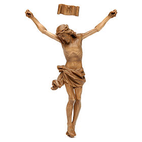 Body of Christ, Corpus model in patinated Valgardena wood