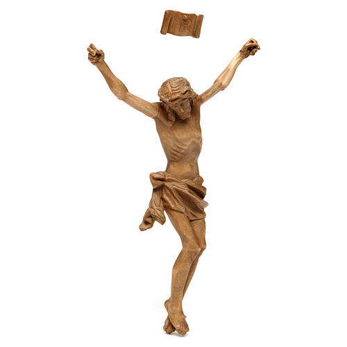 Body of Christ, Corpus model in patinated Valgardena wood 4