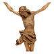 Body of Christ, Corpus model in patinated Valgardena wood s2