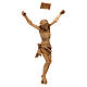 Body of Christ, Corpus model in patinated Valgardena wood s4