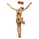 Body of Christ, Corpus model in patinated Valgardena wood s5