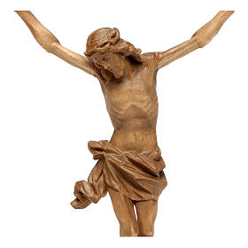Cuerpo de Cristo modelo Corpus madera Valgardena patinada