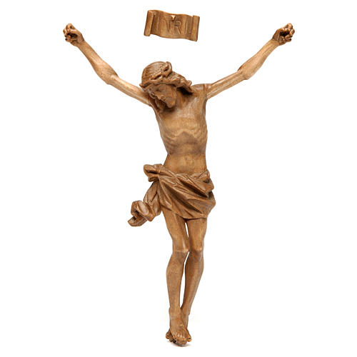 Cuerpo de Cristo modelo Corpus madera Valgardena patinada 1