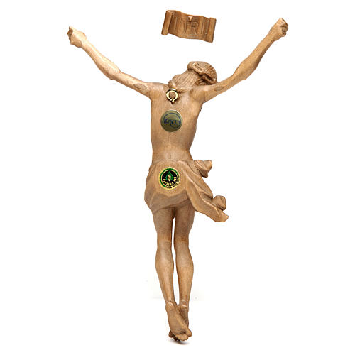 Cuerpo de Cristo modelo Corpus madera Valgardena patinada 5