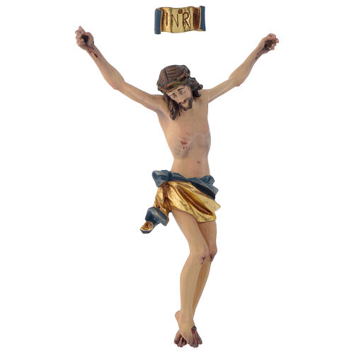 Cuerpo de Cristo modelo Corpus madera Valgardena pintada 3