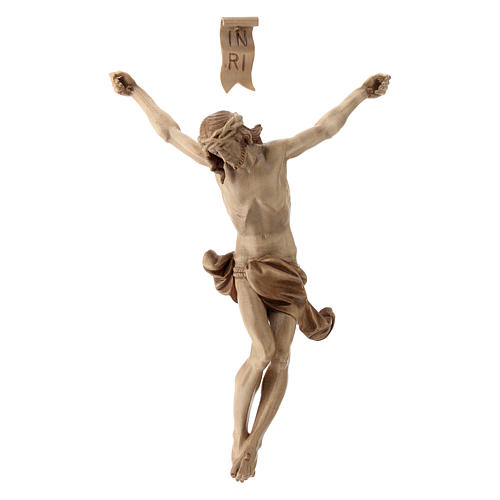 Cuerpo de Cristo modelo Corpus, madera Valgardena varias patinad 1