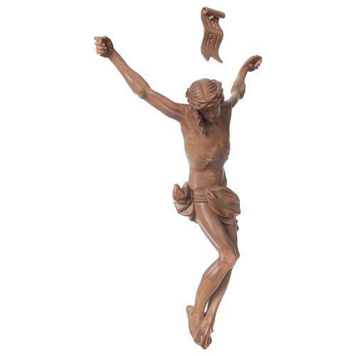 Body of Christ, Corpus model in patinated Valgardena wood 4