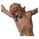 Corpo de Cristo modelo Corpus madeira patinada Val Gardena s2