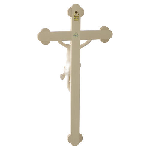 Crucifijo trilobulado Corpus, madera Valgardena natural 7