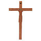 Crucifijo de Altenstadt románico, madera Valgardena varias patin s4