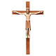 Crucifixo de Altenstadt românico madeira Val Gardena pátina múltipla s1