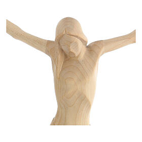 Cuerpo de Cristo, Corpus estilizado, madera Valgardena encerada