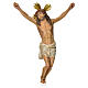 Cuerpo de Cristo "agonía", pasta de madera 50cm decoración elega s1