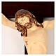 Crucifixo 200 cm Cruz Madeira, Corpo de Cristo Resina Fontanini s4