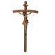 Crucifix en bois 35 cm s1