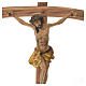 Crucifix en bois 35 cm s2