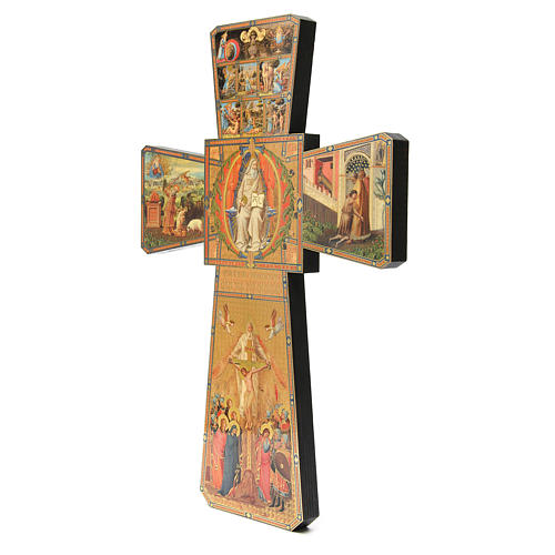 STOCK Croix Dieu Père en bois 70x50 cm 2