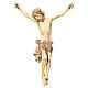 Ciało Chrystusa drewno malowane wykończenie brązowe s1