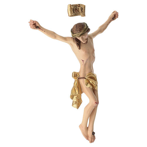 Corpo de Cristo madeira pintada pano folha de ouro 7