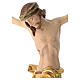 Corpo de Cristo madeira pintada pano folha de ouro s3