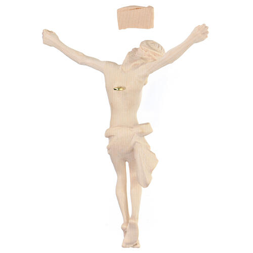 Corpo di Cristo in legno naturale 5