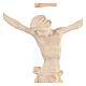 Corpo di Cristo in legno naturale s2