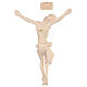Ciało Chrystusa z drewna wykończenie naturalne s5