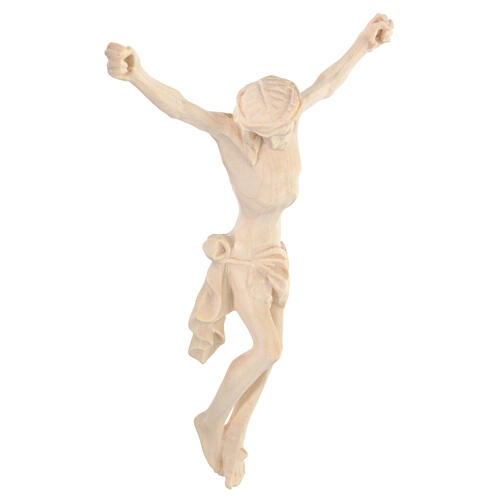 Corpo de Cristo em madeira natural 4
