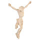 Corpo de Cristo em madeira natural s4