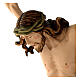 Cuerpo de Cristo paño oro de hoja madera pintada s4