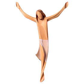 Corpo de Cristo moderno madeira bordo pano branco