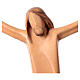 Body of Christ in maple wood with white drape s2
