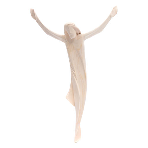 Body of Christ in natural maple wood 1