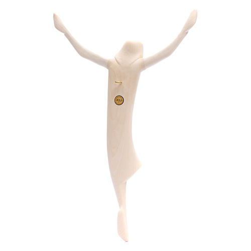 Body of Christ in natural maple wood 2