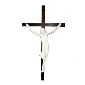 Ciało Chrystusa drewno naturalne klonowe krzyż jesionowy