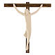 Body of Christ in natural maple wood with cross in ash wood s2