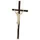 Body of Christ in natural maple wood with cross in ash wood s4