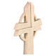 Cruz Betlehem madera de arce natural s2