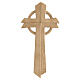 Bethléem cross in light patinated maple wood s1