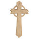 Bethléem cross in light patinated maple wood s4