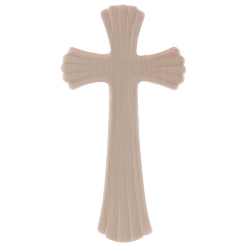 Cruz de Betlehem cor madeira de bordo natural 1