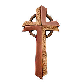 Bethléem cross in painted maple wood
