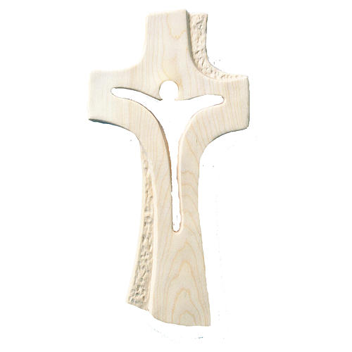 Croce Betlehem in legno acero naturale 1