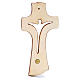 Croce Betlehem legno acero vari colori marrone s3