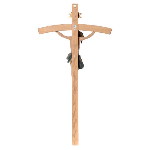 Crucifix measuring 75cm in resin and wood 4